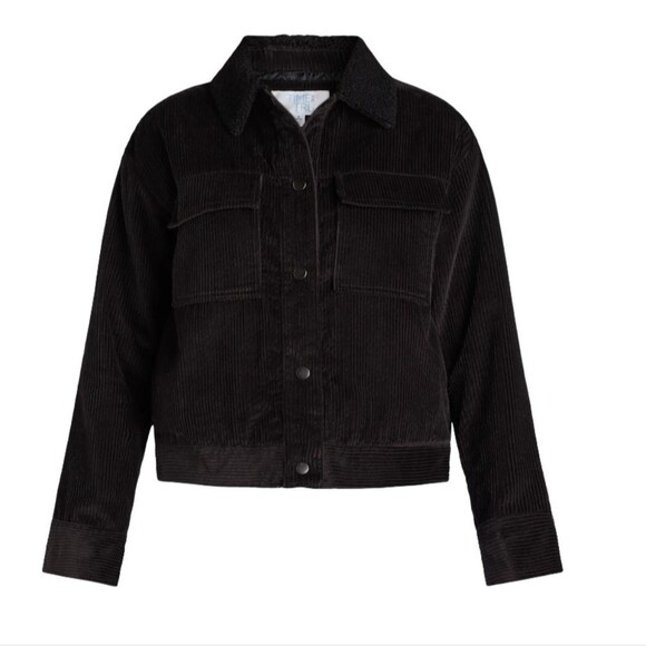 Time and Tru Women’s  Corduroy Utility Jacket, Size XS (0-2) - Picture 1 of 10